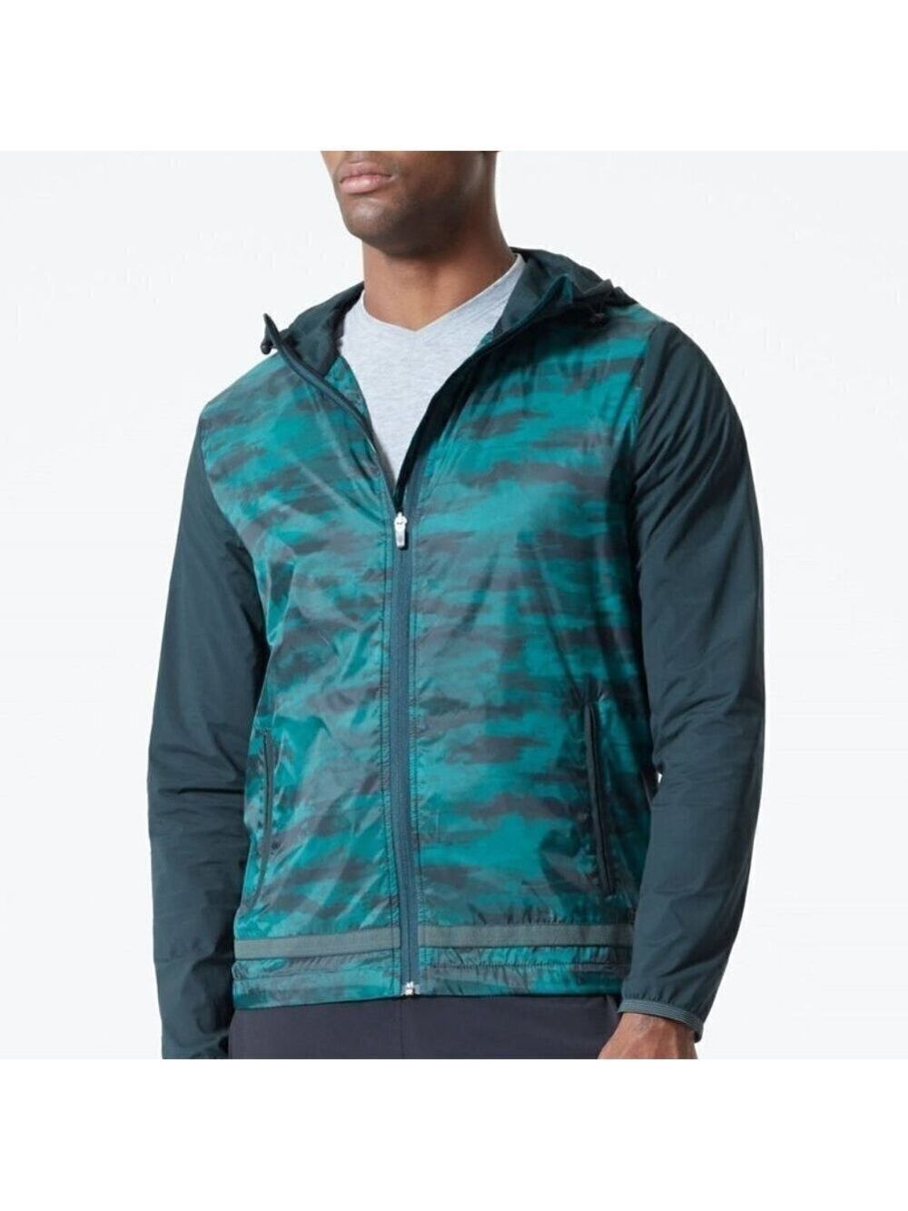 MPG Bnwt Mens "Discover" Lightweight Jacket Camo